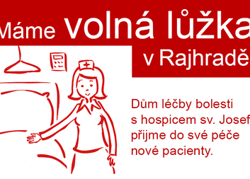 Máme volná lůžka