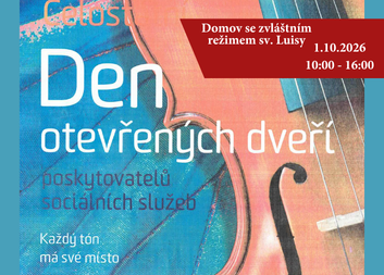 Den otevřených dveří v Domově se zvláštním režimem sv. Luisy