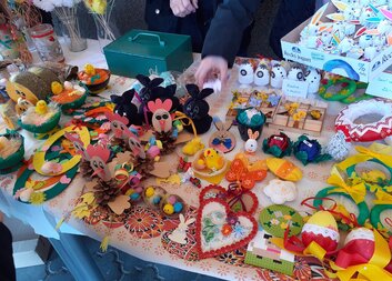 ZŠ TGM Ivančice pro nás uspořádala velikonoční jarmark na podporu lůžkového hospice