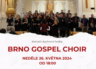 Benefiční koncert Brno Gospel Choir
