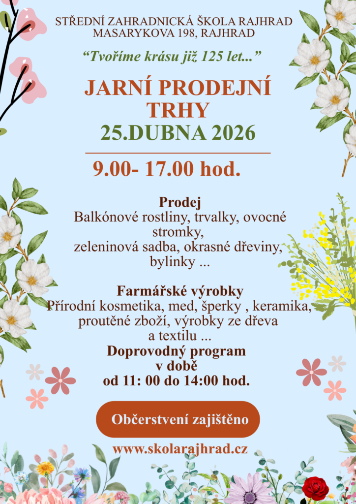 Jarní prodejní trhy 2026