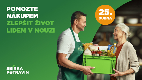Sbírka potravin podzim 2026