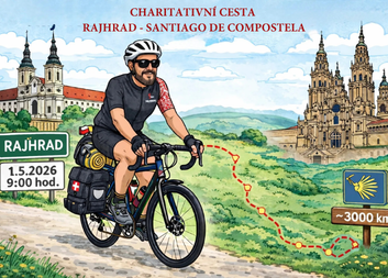 Charitativní cesta do Santiaga de Compostela